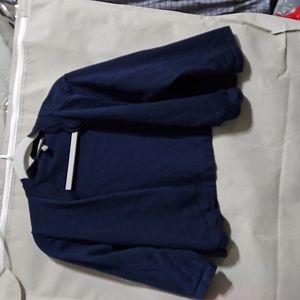 Navy cardigan xl